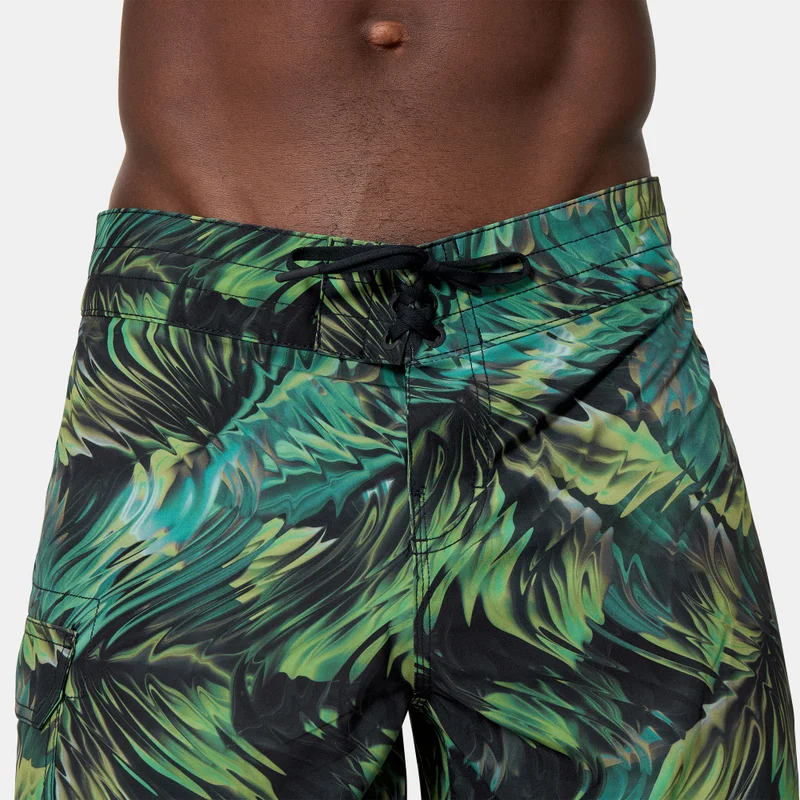 speedo Black Men's Lookout Printed Board Swimming Shorts for Men | Best Price UAE